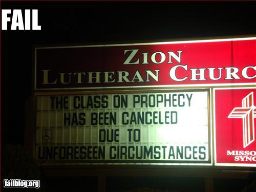 Funny Church Sign...Truth In Advertising
