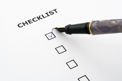Don't Rush Your Checklist